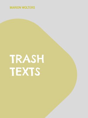 cover image of trash texts